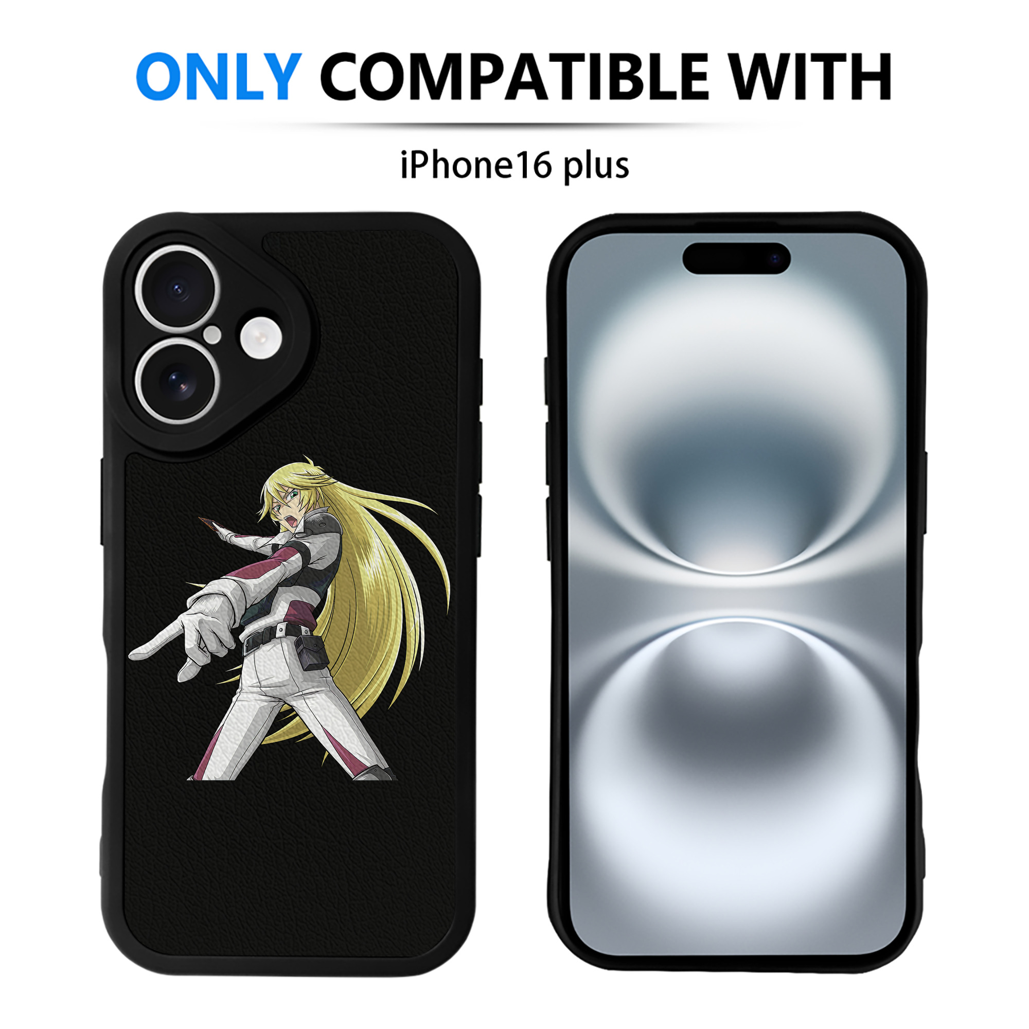 （画像用） 遊☆戯☆王 Yu-Gi-Oh! 【iPhone 16シリーズ対応】シリコンスマホケース（レザー調） 材質：シリコン